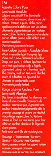 PUPA Milano I Am Pure-Colour Lipstick - Intense Color And Absolute Brightness - High Concentration Of Pigments - Lightweight And Flawless - Melts Perfectly On Lips - 403 Pink Escape - 0.123 OZ
