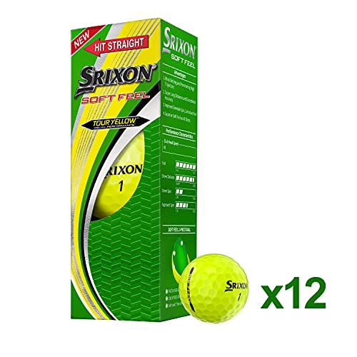 Srixon Soft Feel 12 TYL, Yellow