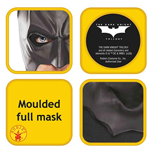Rubie's mens Batman the Dark Knight Rises Full Batman Mask Party Supplies, Multicolor, One Size US