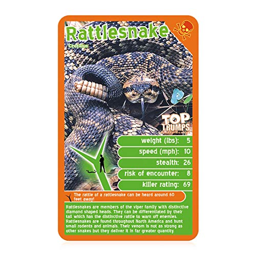 Predators Top Trumps Card Game
