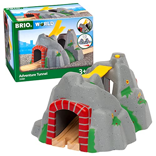 BRIO World - 33481 Adventure Tunnel | Toy Train Accessory for Kids Age 3 and Up , Green