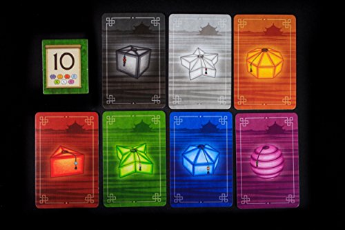 Lanterns: The Harvest Festival, Fast Paced Card Game Set, 2-4 Players, 30 Min Playing Time, Place Tiles to Adorn the Palace Lake with Floating Lanterns, Earn the Most Honor Before the Festival Begins