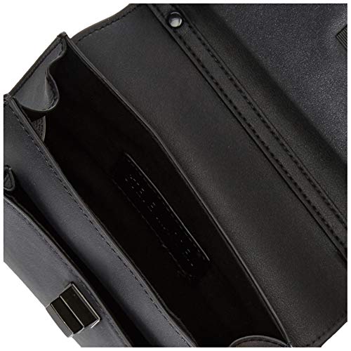 Steve Madden womens Steve Madden AIDAN Flap Bag, Black, One Size US