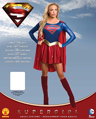 Rubie's womens Supergirl Tv Show Dress Adult Sized Costumes, As Shown, Medium US