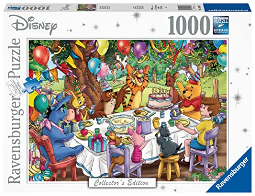 Ravensburger Disney Winnie the Pooh 1000 Piece Jigsaw Puzzle for Adults - 16850 - Every Piece is Unique, Softclick Technology Means Pieces Fit Together Perfectly