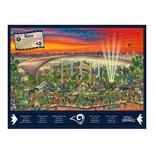 YouTheFan NFL Joe Journeyman 18'' x 24'' 500-Piece Team Puzzle
