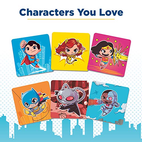 Wonder Forge DC Super Friends Matching Game for Boys and Girls Age 3 and Up - A Fun and Fast Super Hero Memory Game You Can Play Over and Over