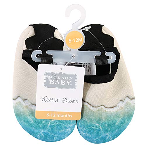 Hudson Baby Unisex-Child Water Shoes for Sports, Yoga, Outdoors, Baby and Toddler Sandy Beach, 16-17 Infant