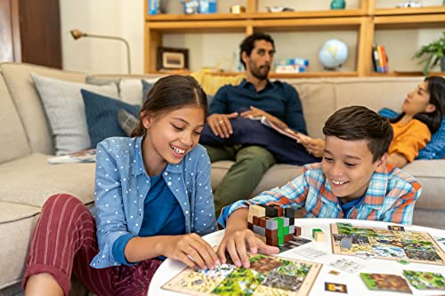 Ravensburger Minecraft: Builders and Biomes Strategy Board Game Ages 10 and Up