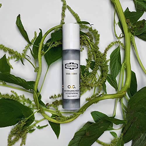 Yantra Beauty The Mist Silk Hair and Body Perfume - Hydrating Thermal Protector Fragrance - Texturizing, Conditioning Spray for Enhancing Volume, Bounce, and Shine - Light, Long Lasting 4.06 oz