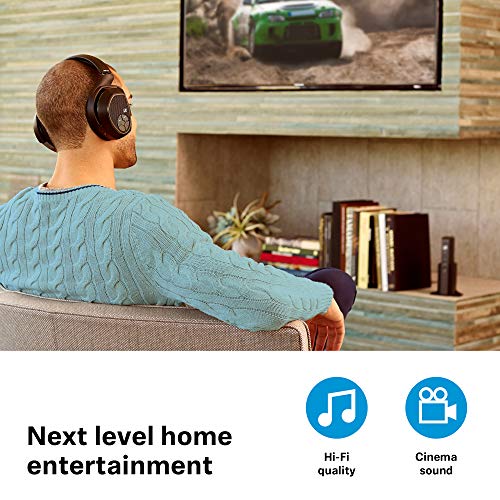 Sennheiser RS 175 RF Wireless Headphone System for TV Listening with Bass Boost and Surround Sound Modes