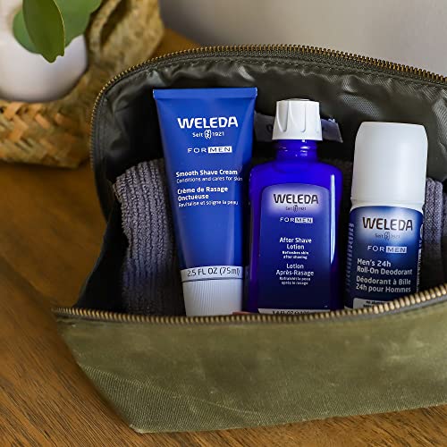 Weleda Men's 24H Roll-On Deodorant, 1.7 Fluid Ounce, Plant Rich Odor Protection with Licorice Root and Witch Hazel, No Aluminum Salts