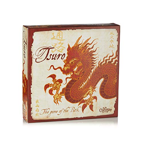Calliope Tsuro - The Game of The Path - A Family Strategy Board Game For Adults and Kids 2-8 Players Ages 8 and Up