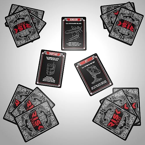 Hasbro Gaming Risk Strike Cards and Dice Game for Adults, Teens, and Kids Ages 10+, Quick-Playing Strategy Card Game for 2-5 Players, 20 Min. Average, Family Games