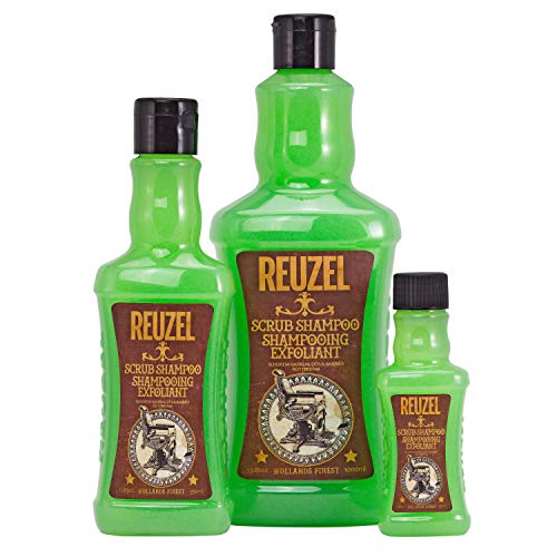 Reuzel Scrub Shampoo, Deeply Cleanses, 33.81 oz