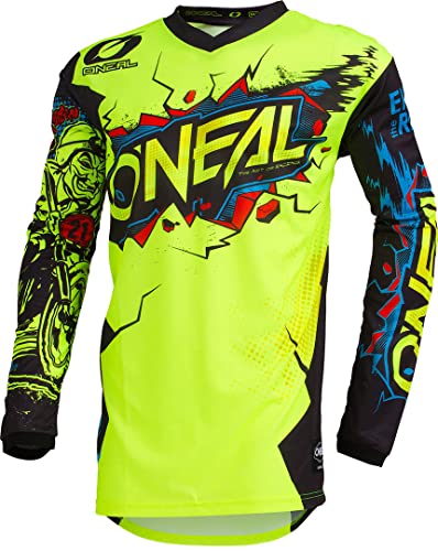Small US O'Neal unisex child Neck Youth Element Jersey VILLAIN , Yellow