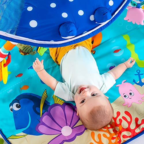 Bright Starts Disney Baby Finding Nemo Mr. Ray Ocean Lights and Music Gym, Ages Newborn +