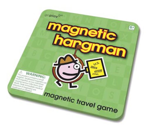 Toysmith Goplay Magnetic Hangman,Black