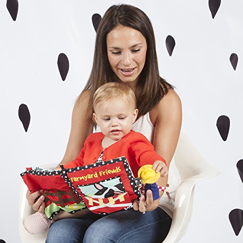 Manhattan Toy Farmyard Friends Soft Activity Book