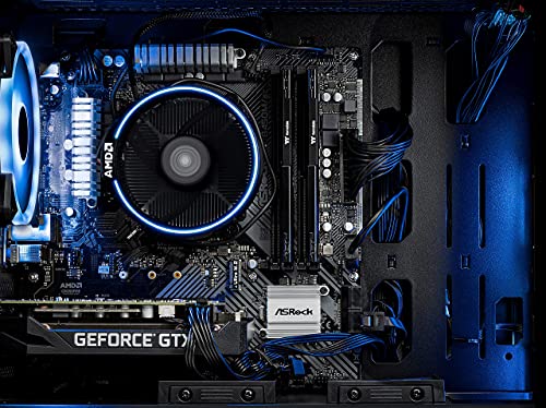 Skytech Chronos Mini Gaming PC Desktop - AMD Ryzen 5 3600 3.6GHz, GTX 1660 Super 6G, 16GB DDR4 3000, 500GB SSD, AC WiFi, Windows 10 Home 64-bit, Black