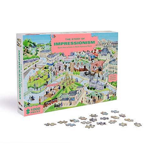 Laurence King The Story of Impressionism 1000 Piece Puzzle