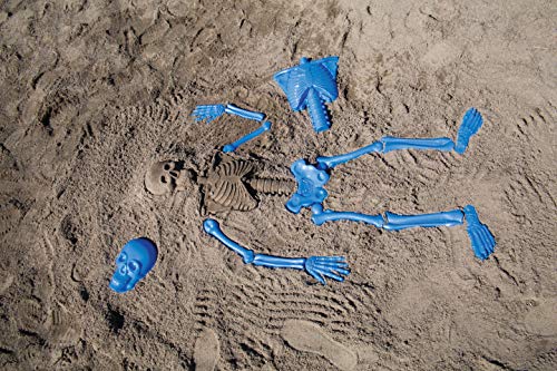 Toysmith, Bag O'Beach Bones Playset, 14 Life-Size Bone Sand Molds, For Boys and Girls Ages 3+