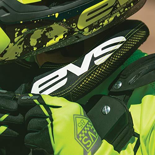 EVS unisex adult POWERSPORTS PROTECTIVE GEAR, Black/Hi-viz, US