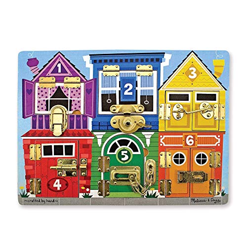 Melissa and Doug Latches Wooden Activity Board