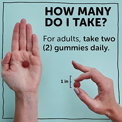 SmartyPants Adult Probiotic Immunity Gummies: Prebiotics and Probiotics for Immune Support and Digestive Comfort, Strawberry Crème, Vegan Gummy Vitamins, 60 Count, 30 Day Supply, No Refrigeration Required