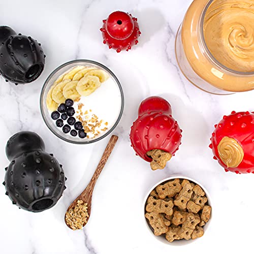 Nylabone Strong Chew Cone Stuffable Chew Toy for Dogs Cone Bacon Small/Regular (1 Count)