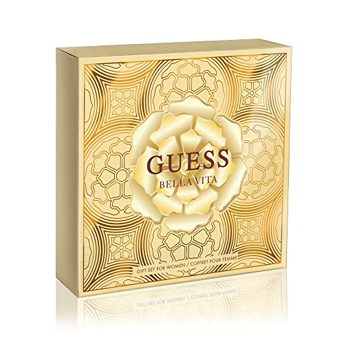 GUESS Bella Vita Gift Set For Women - Eau de Parfum Perfume Spray For Women, 1.7 Fl. Oz. and Body Lotion For Women, 3.4 Fl. Oz.
