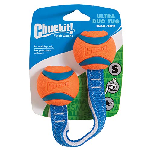 Chuckit! Ultra Duo Dog Tug Toy, Small Indoor and Outdoor Dog Toy