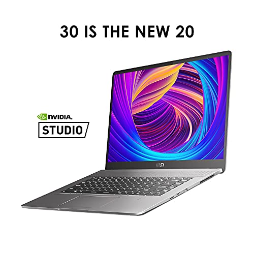 MSI Creator Z16 Professional Laptop: 16' QHD+ 16:10 120Hz Touch Display, Intel Core i9-11900H, NVIDIA GeForce RTX 3060, 32GB RAM, 2TB NVME SSD, Thunderbolt 4, Win10 PRO, Lunar Gray (A11UET-043)
