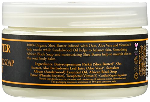 Nubian Heritage Shea Butter Lotion, African Black, 4 Ounce