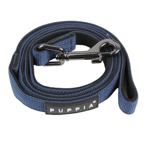 Puppia Two Tone Dog Lead Strong Durable Comfortable Grip Walking Training Leash for Small and Medium Dog, Royal, Large