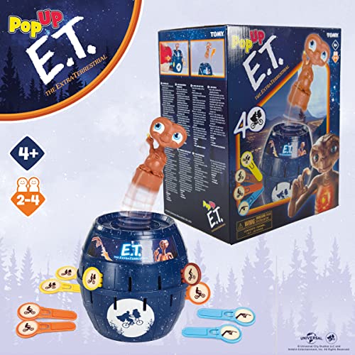 Pop Up E.T.: The Extra-Terrestrial Kids Board Game — Thrilling Special Edition for Family Game Night — Alien Toy for Kids Ages 4 and Up