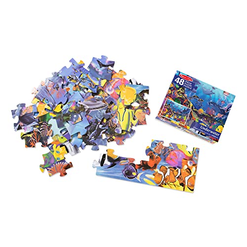 Melissa and Doug Underwater Ocean Floor Puzzle (48 pcs, 2 x 3 feet)
