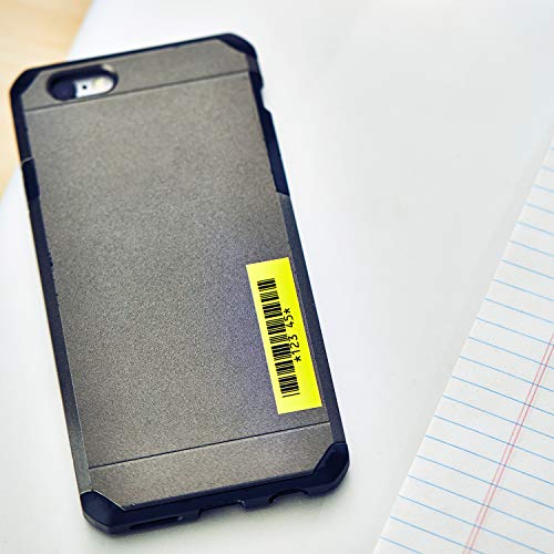 Brother Genuine P-touch TZE-S631 Tape, 1/2' (0.47') Wide Extra-Strength Adhesive Laminated Tape, Black on Yellow, Laminated for Indoor or Outdoor Use, Water-Resistant,0.47' x 26.2' (12mm x 8M),TZES631