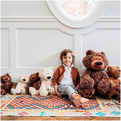 GUND Philbin Classic Teddy Bear, Premium Stuffed Animal for Ages 1 and Up, Chocolate Brown, 18”