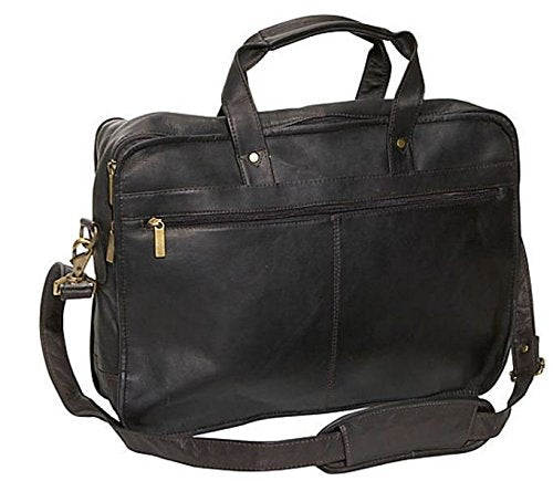 David King and Co. Expandable Device Briefcase, Cafe, One Size