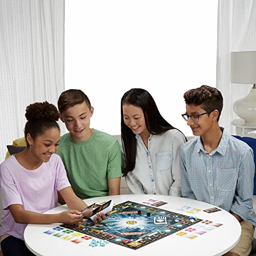 Monopoly Ultimate Banking Edition Board Game for Families and Kids Ages 8 and Up, Electronic Banking Unit (Amazon Exclusive)