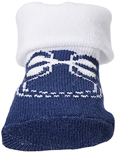 Hudson Baby Unisex Baby Cotton Bib and Sock Set, Crab, One Size