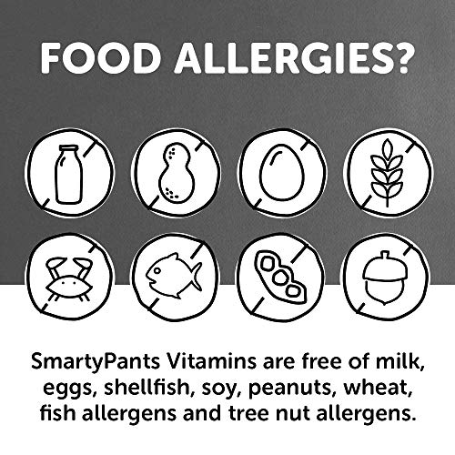 SmartyPants Adult Daily Mineral Vitamins: Calcium, Magnesium Citrate, D3, Zinc and Chromium for Immune Support, Energy, Bone and Muscle Function, 60 Soft Chews (30 Day Supply)