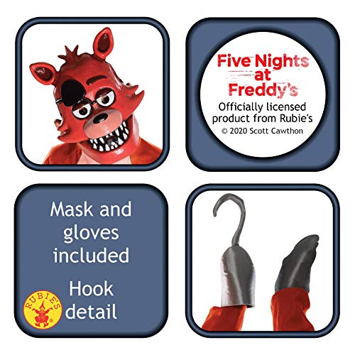 Rubie's Five Nights Child's Value-Priced at Freddy's Foxy Costume, Large