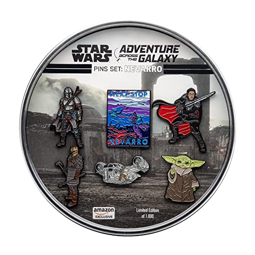 STAR WARS mens Nevarro Lapel pin, Multi-color, Nevarro US