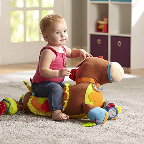 Melissa and Doug Giddy-Up and Play Baby Activity Toy - Multi-Sensory Horse