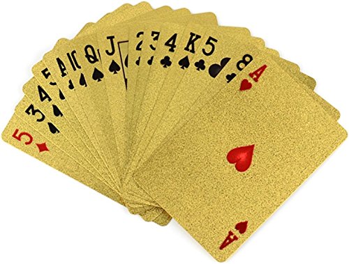 Trademark Poker GLDCARD 24K Gold Playing Cards