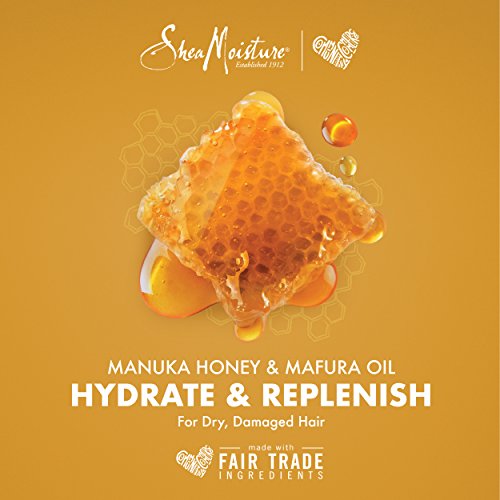 SheaMoisture Conditioner Intensive Hydration for Dry, Damaged Hair Manuka Honey and Mafura Oil to Nourish and Soften Hair 13 oz