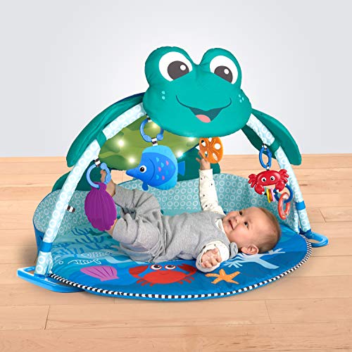 Baby Einstein Neptune Under The Sea Lights and Sounds Activity Gym and Play Mat, Ages Newborn+