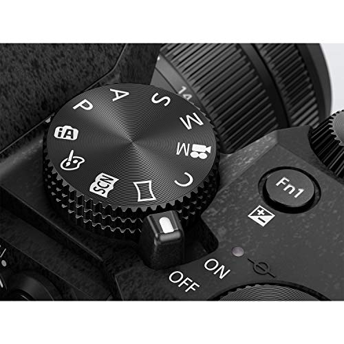 Panasonic LUMIX G7 4K Digital Camera, with LUMIX G VARIO 14-42mm Mega O.I.S. Lens, 16 Megapixel Mirrorless Camera, 3-Inch LCD, DMC-G7KK (Black)